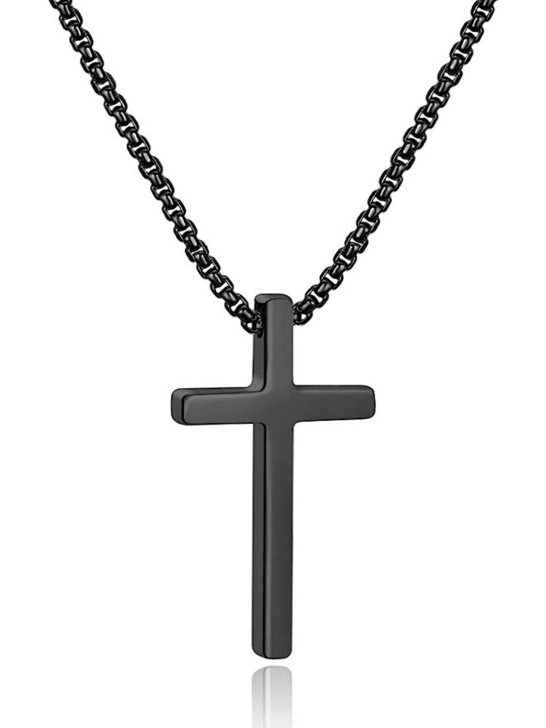 SALTY Stainless Steel Sacred Crossroads Pendant With Chain
