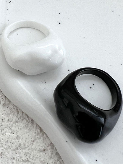 Women Resin Finger  Ring