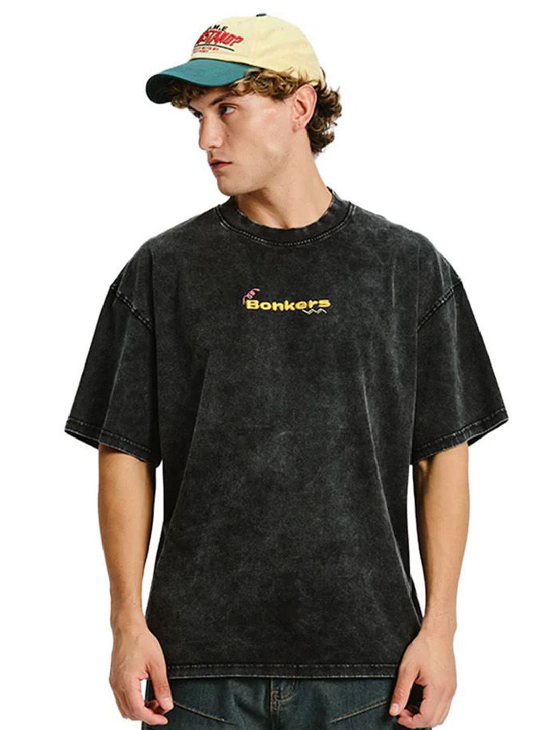 Graphic Printed Pure Cotton Oversized T-shirt