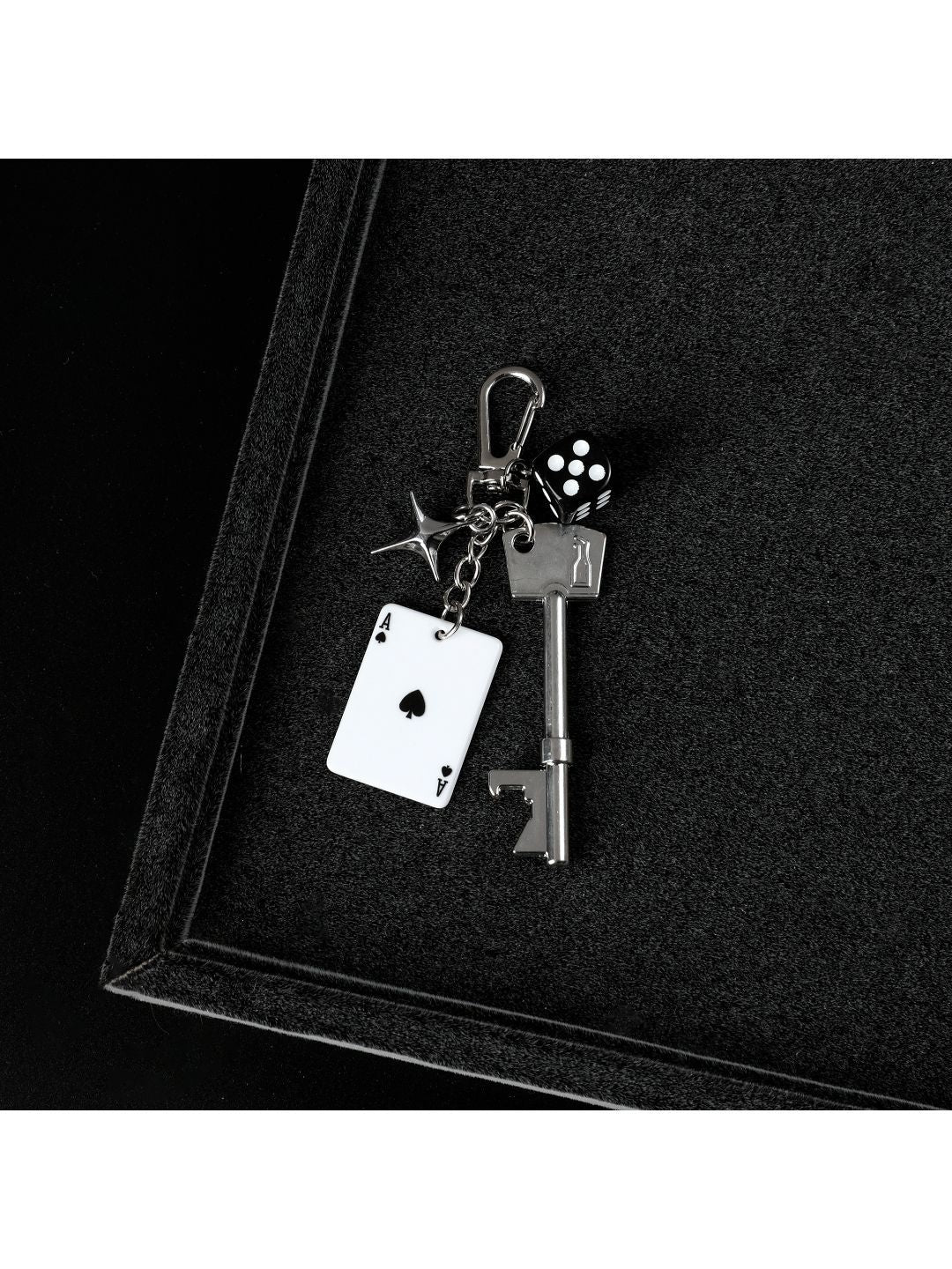 SALTY Ace Bottle Opener Key Charm