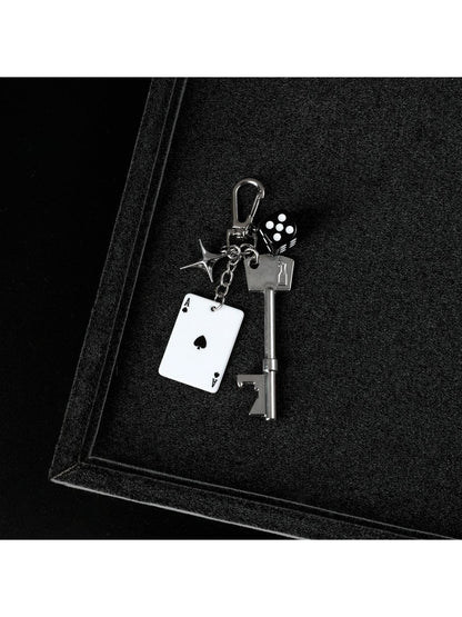 SALTY Ace Bottle Opener Key Charm