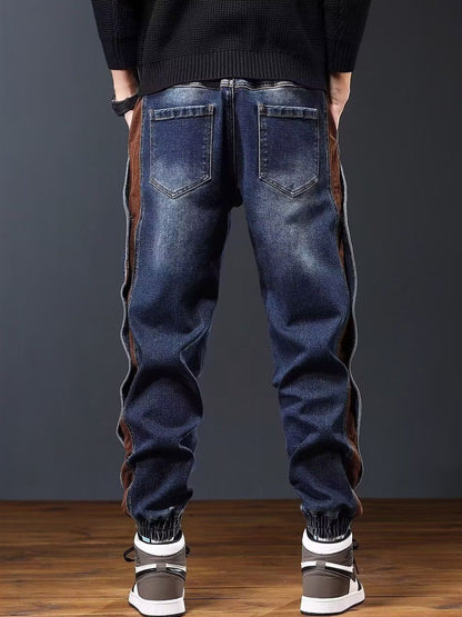 Men Jogger Mid-Rise Heavy Fade Jeans
