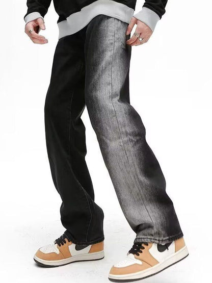 Men Regular Fit Mid-Rise Heavy Fade Jeans