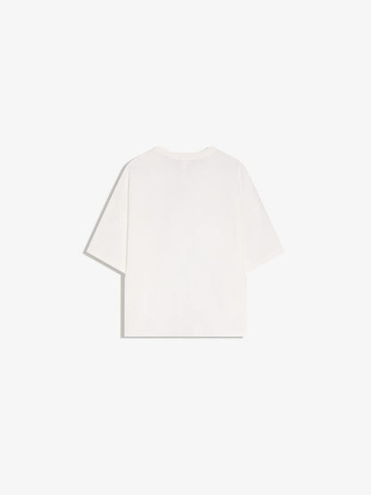 Boxy short sleeve T-shirt