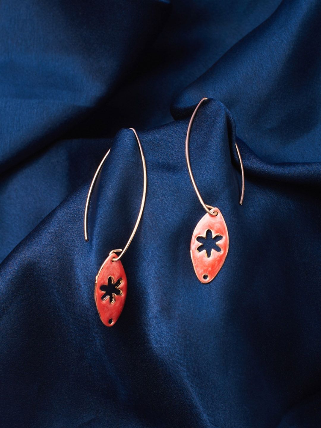 SALTY Enamelled Contemporary Drop Earrings