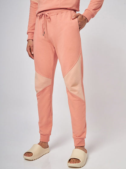 Osaka Orange Patchwork Joggers