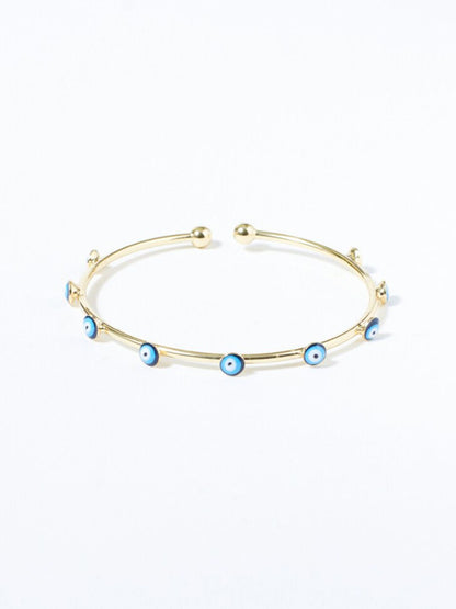 SALTY Women Gold-Plated Bangle-Style Bracelet