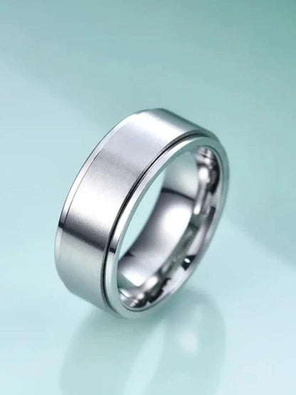 SALTY Men Stainless Steel Cool Dude Finger Rings