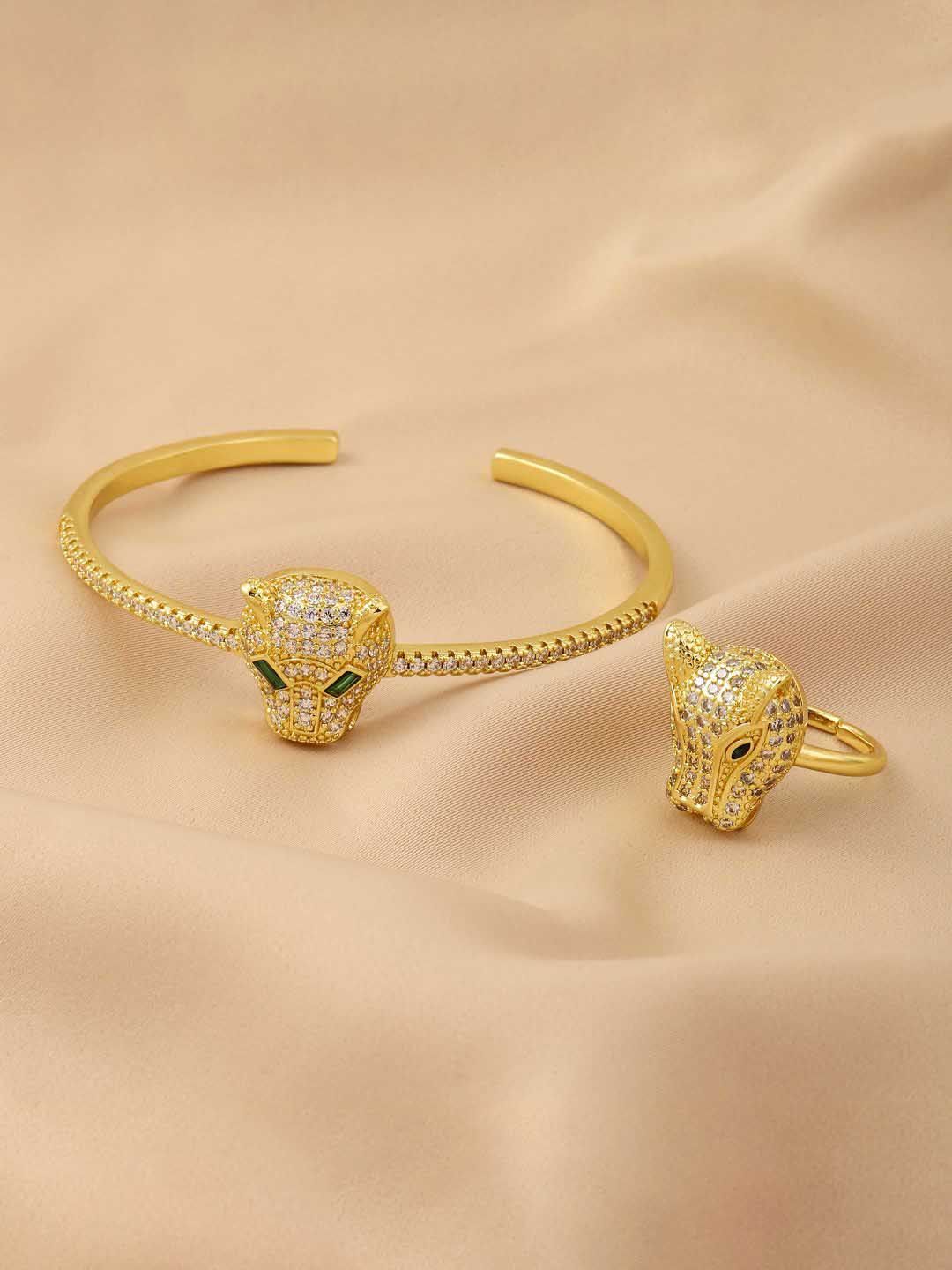 SALTY Stone Studded Jewellery Set