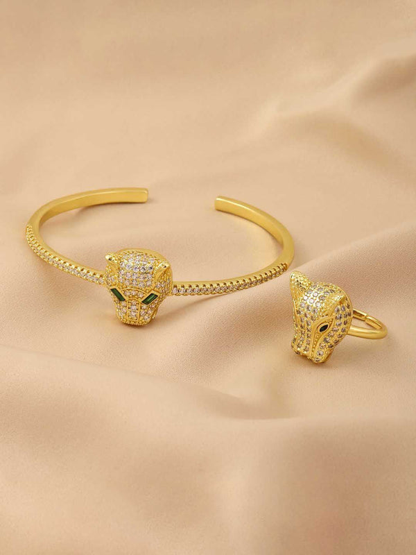 SALTY Stone Studded Jewellery Set