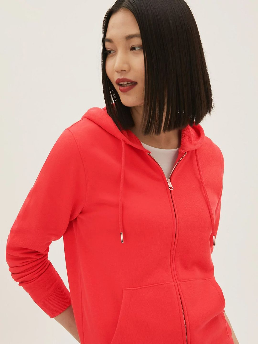 Hooded Cotton Sweatshirt