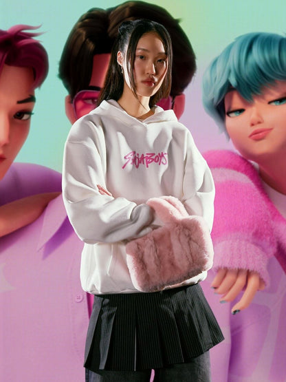 Kpop Demon Hunters Huntr/x print hoodie