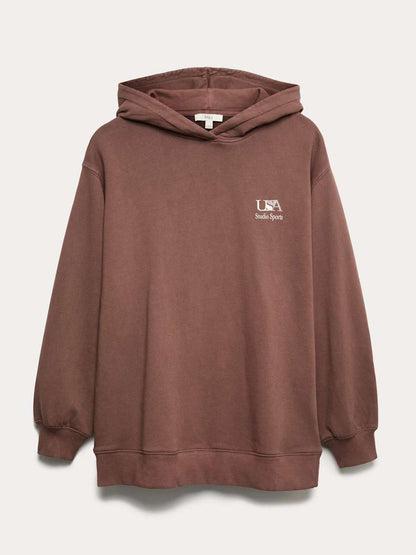 Pure Cotton Graphic Hoodie