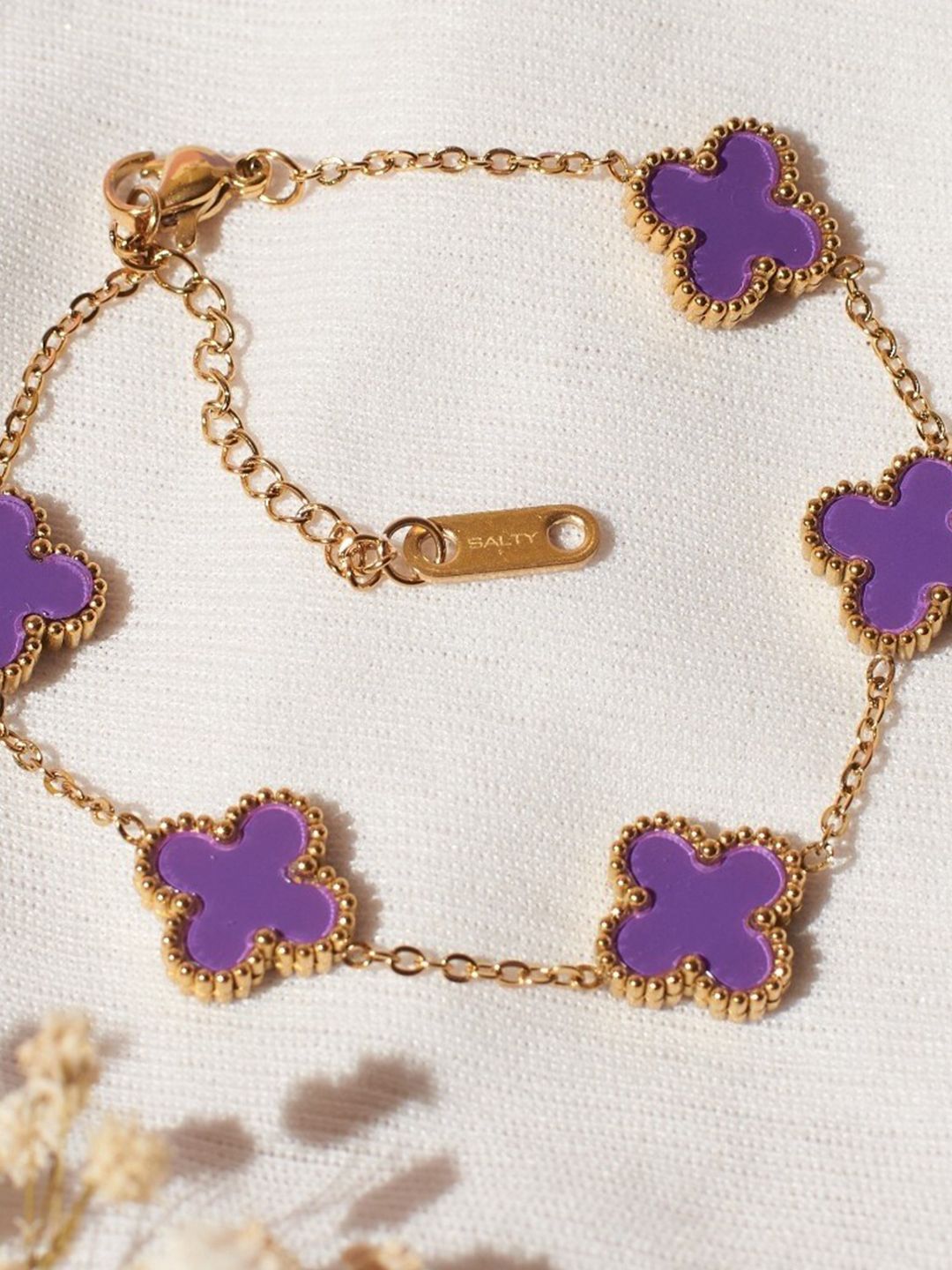 SALTY Irish Clover Bracelet for Women