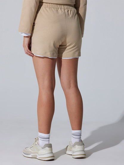 Beige Zenfeel Shorts