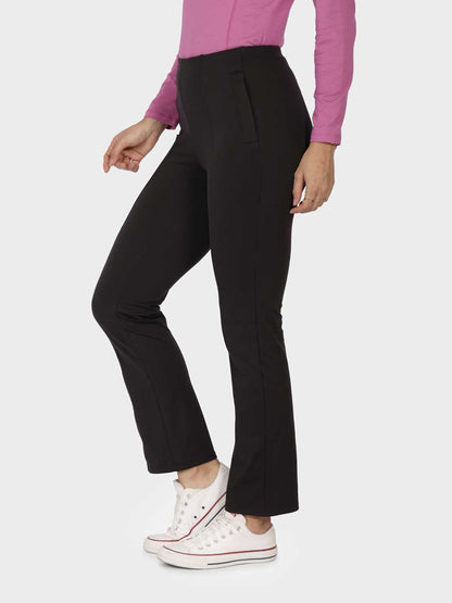 Women Ultimate Straight Fit High-Rise Pleated Trouser Tall Variant