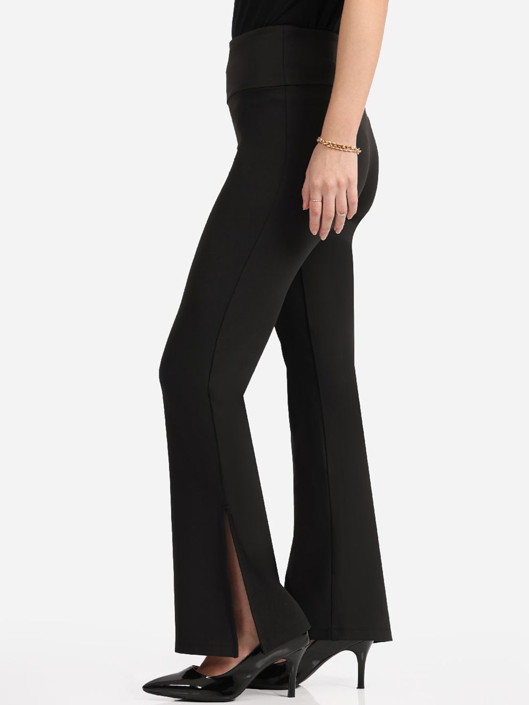 Women High-Rise Trousers
