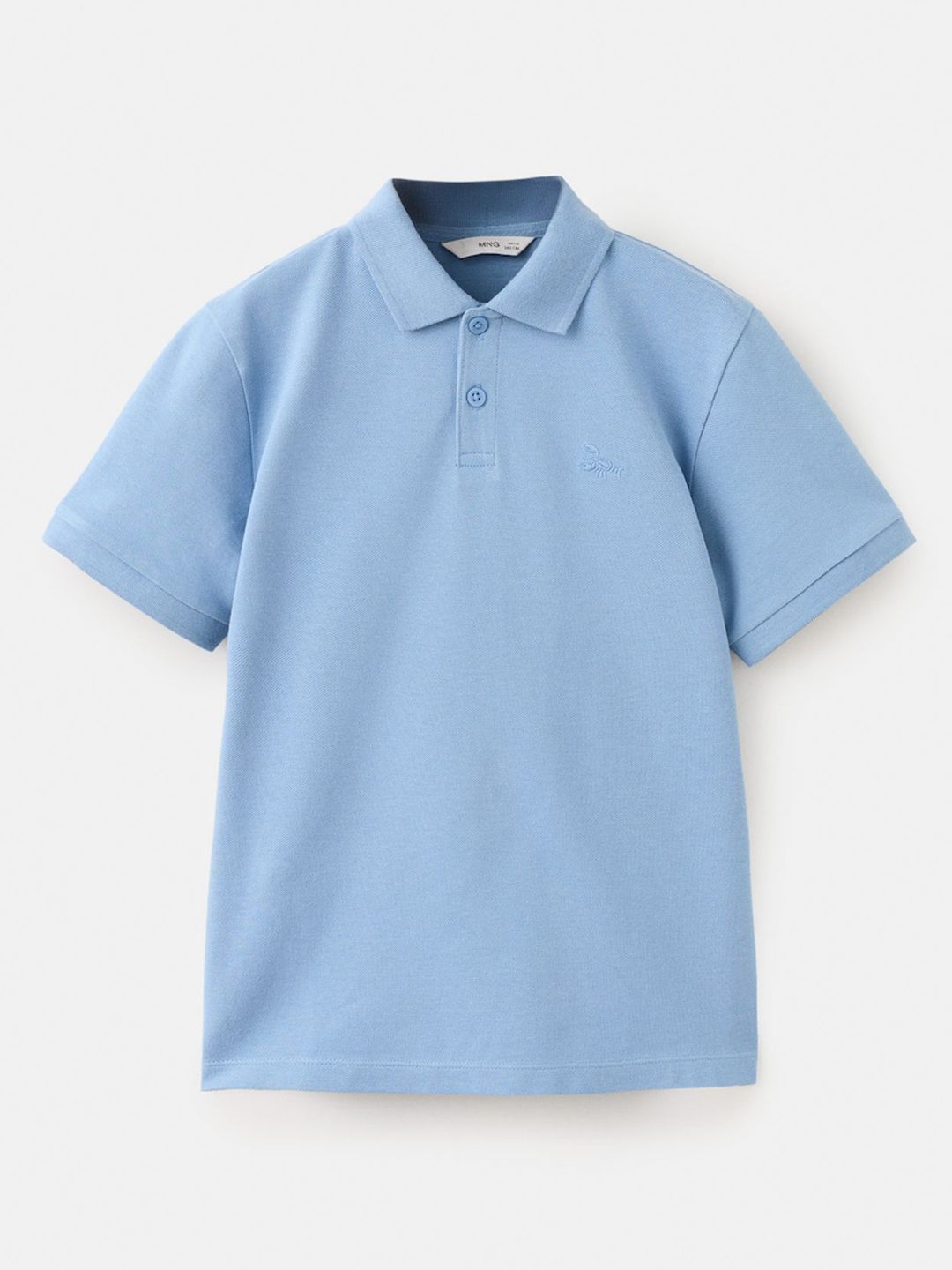 Kids Boys Pack Of 4 Polo Collar Pure Cotton T-shirt