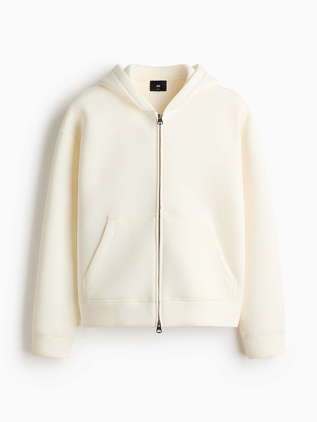 Loose Fit Zip-Through Hoodie