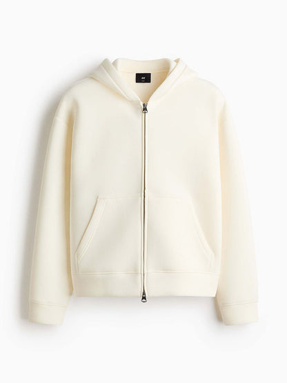 Loose Fit Zip-Through Hoodie
