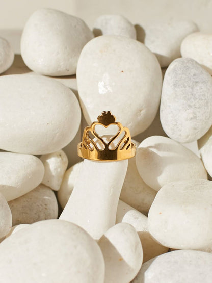 SALTY Nostalgic Noble Stainless Steel Finger Ring