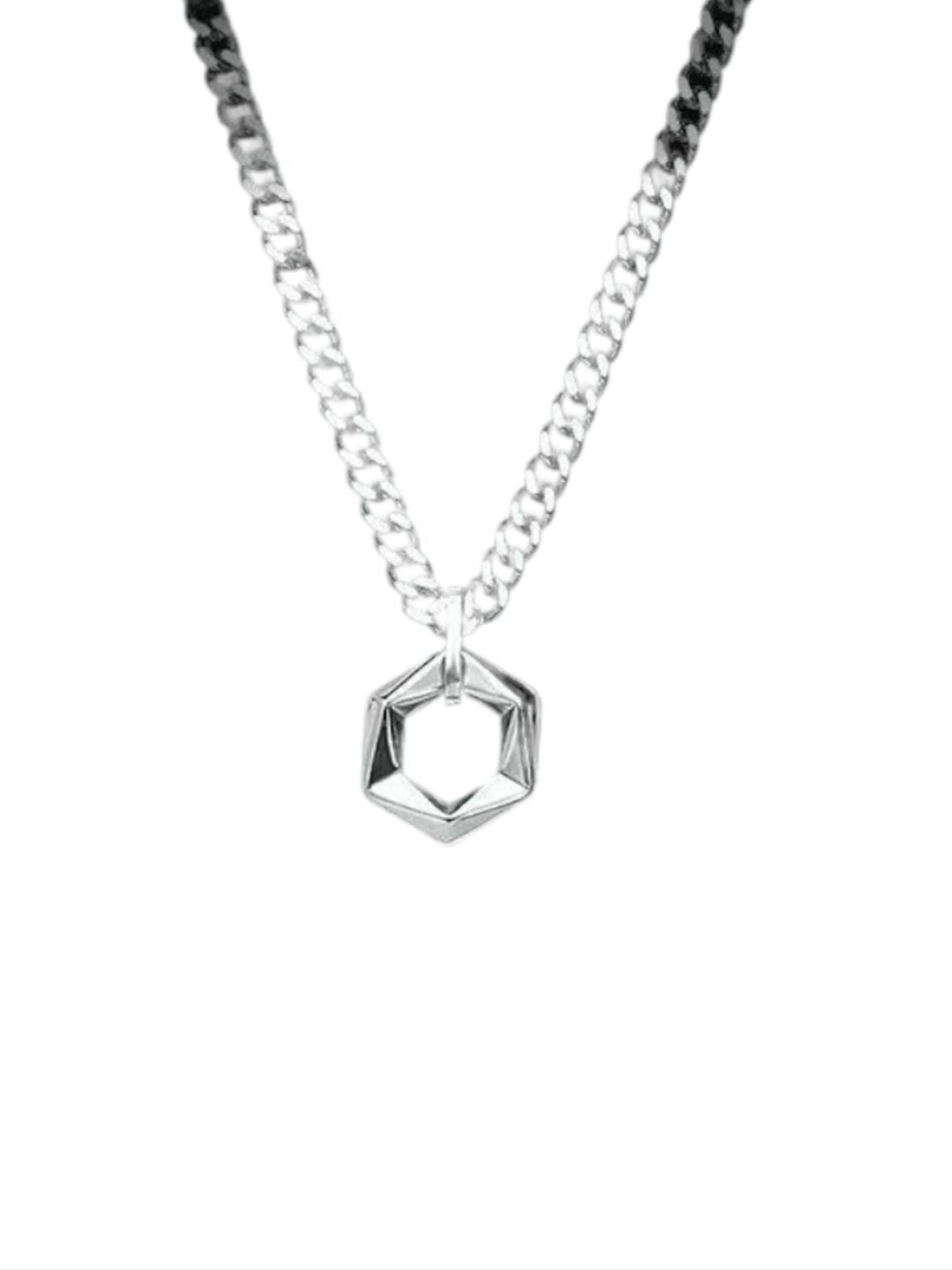 SALTY Sterling Boldness Layered Chain