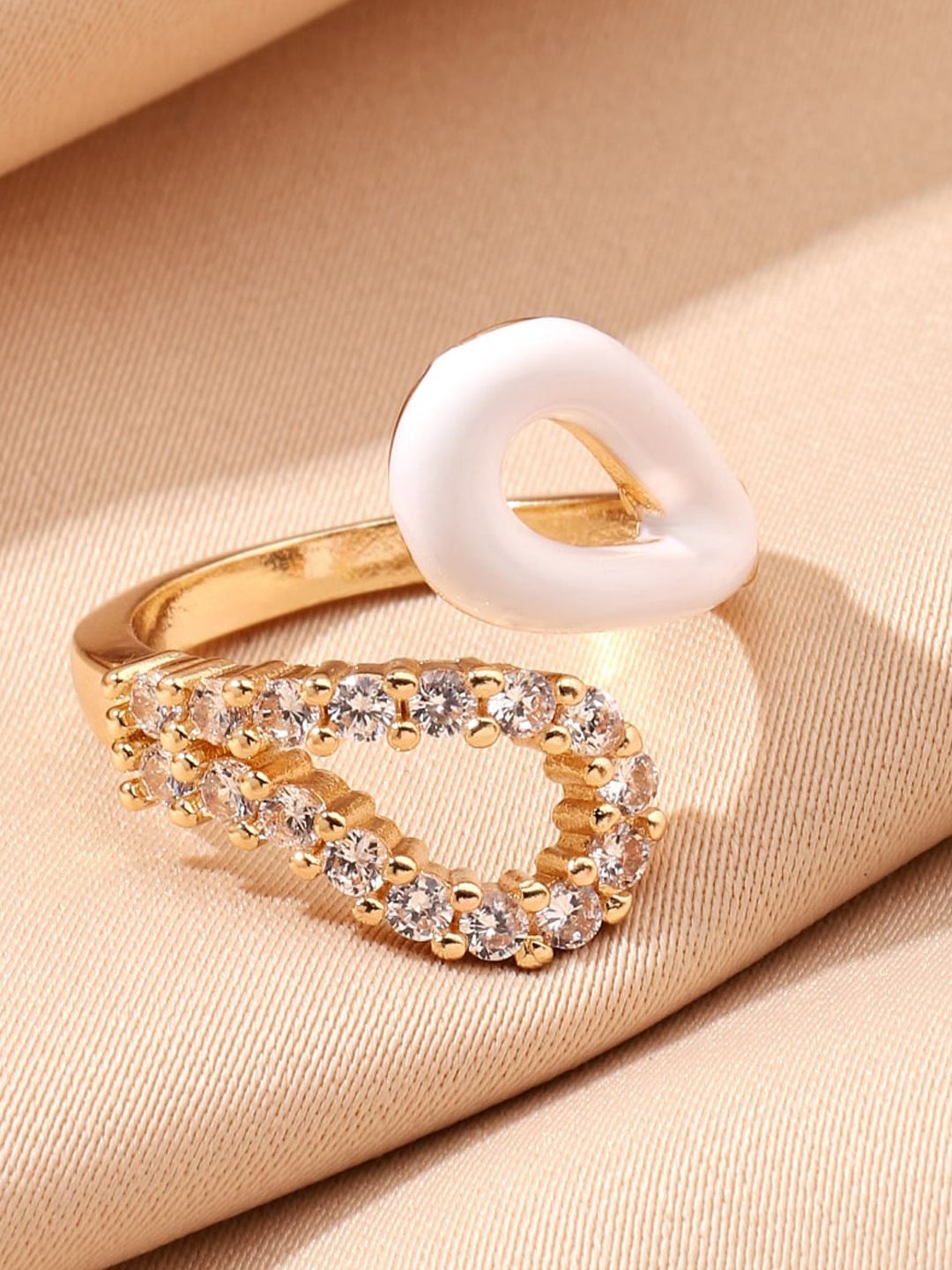 SALTY Artificial Stones Finger Finger Ring