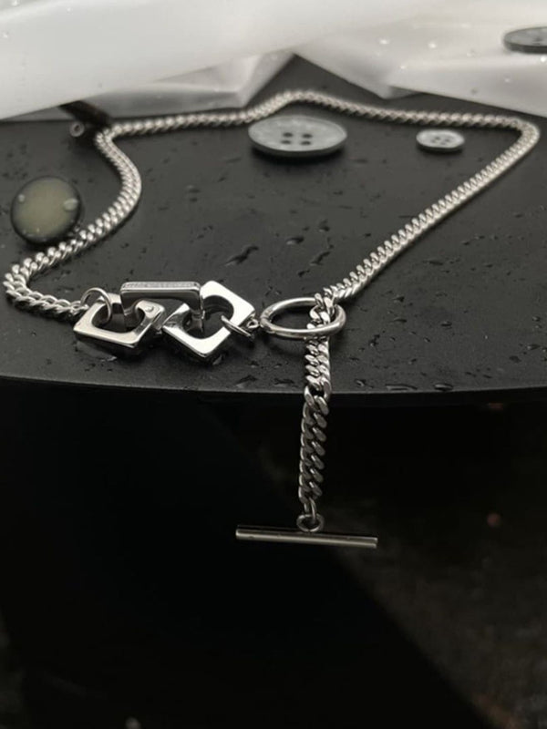 SALTY Men Stainless Steel Pendant with Chain