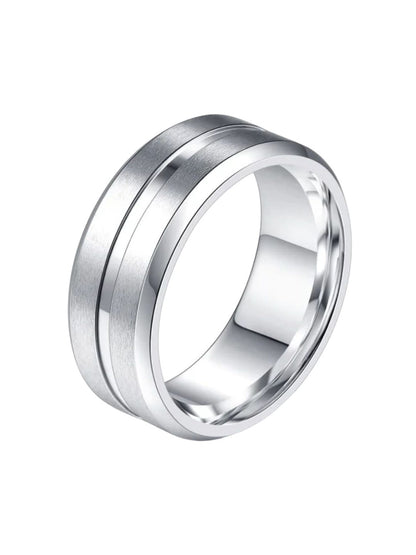 SALTY Men Stainless Steel Caspian Finger Rings