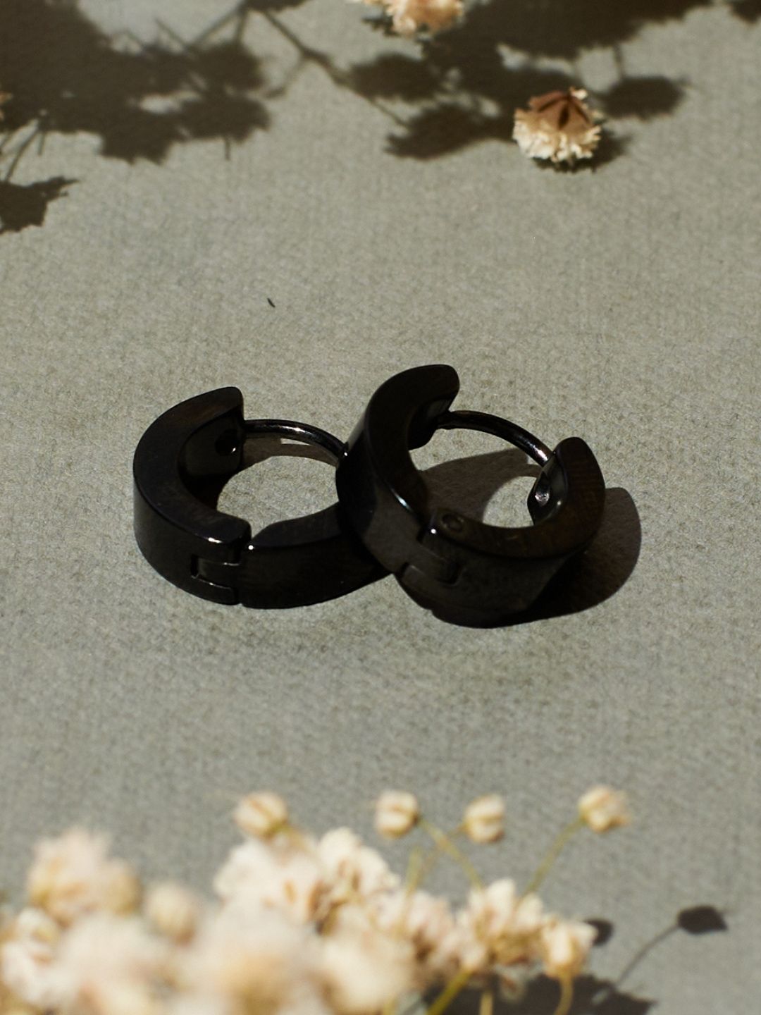 SALTY Men Circular Hoop Earrings