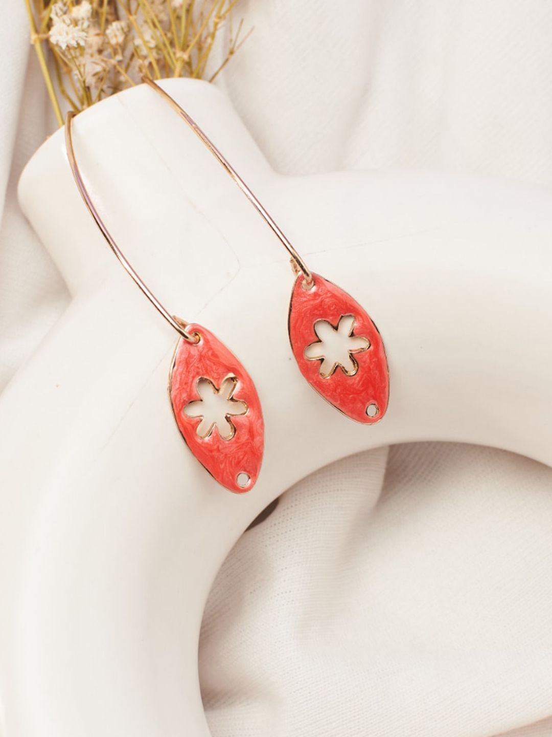SALTY Enamelled Contemporary Drop Earrings