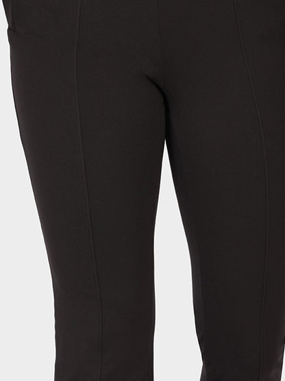 Women Ultimate Straight Fit High-Rise Pleated Trouser Tall Variant