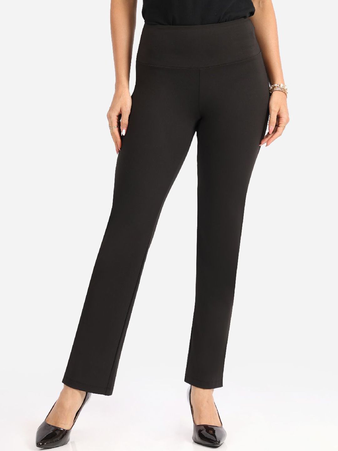 Women Ultimate Straight Pants -Lite Regular Trousers