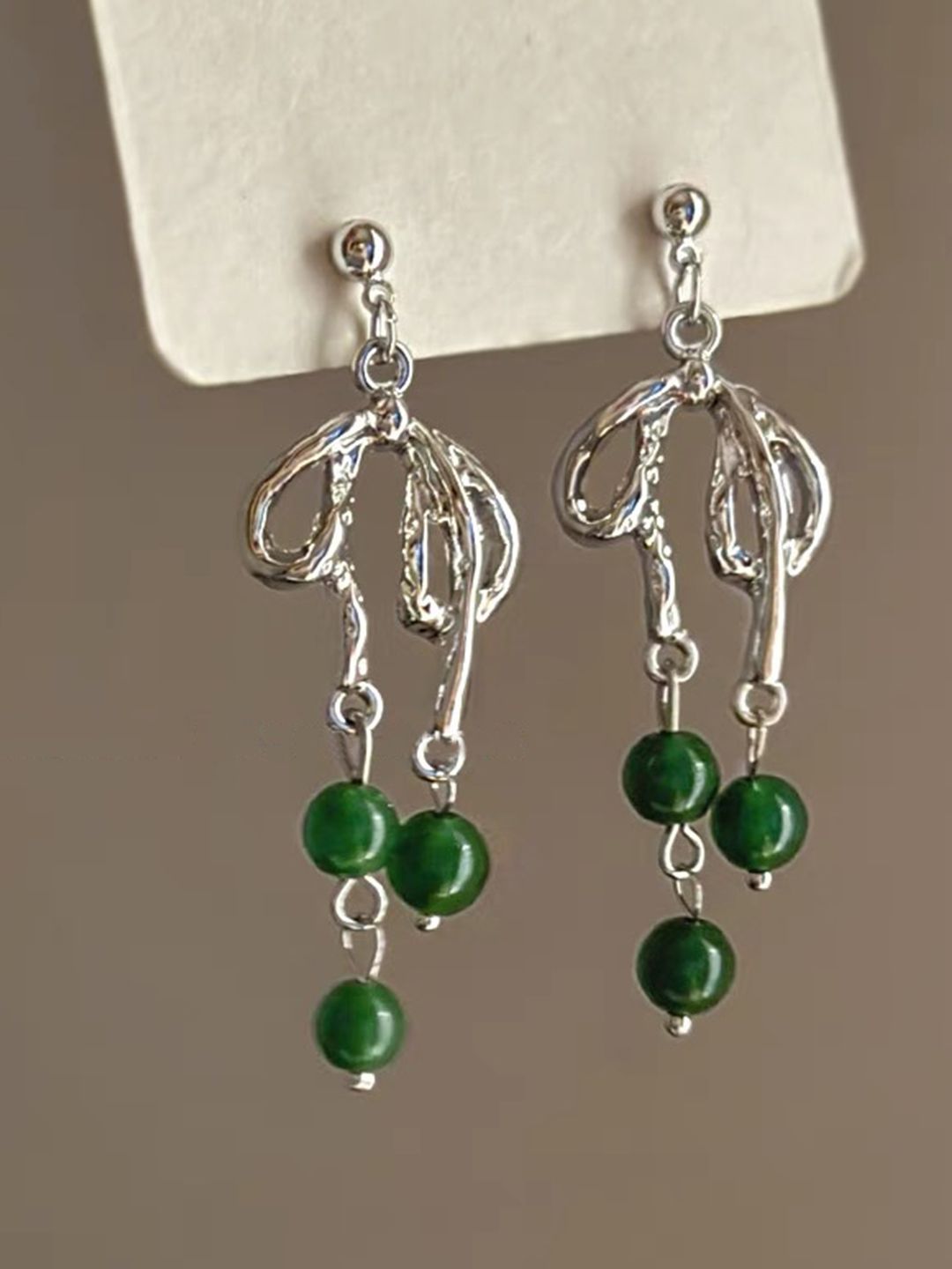 Geometric Drop Earrings