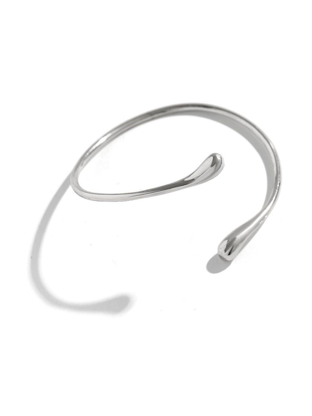 Women Silver-Plated Armlet Bracelet
