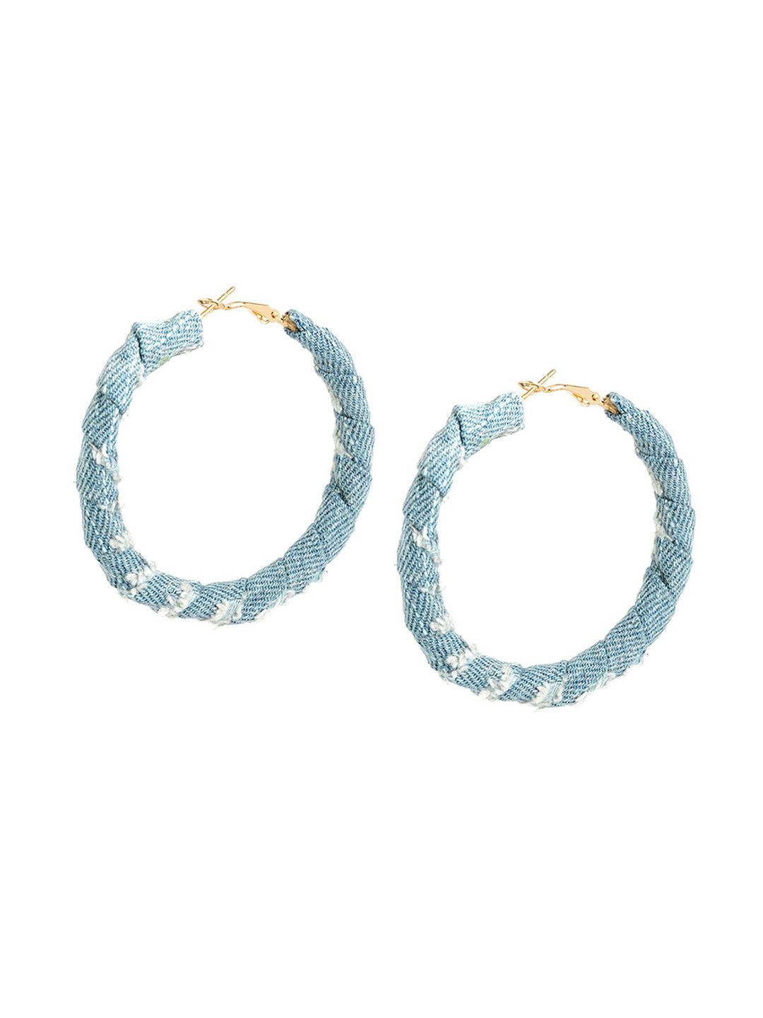 Circular Half Hoop Earrings