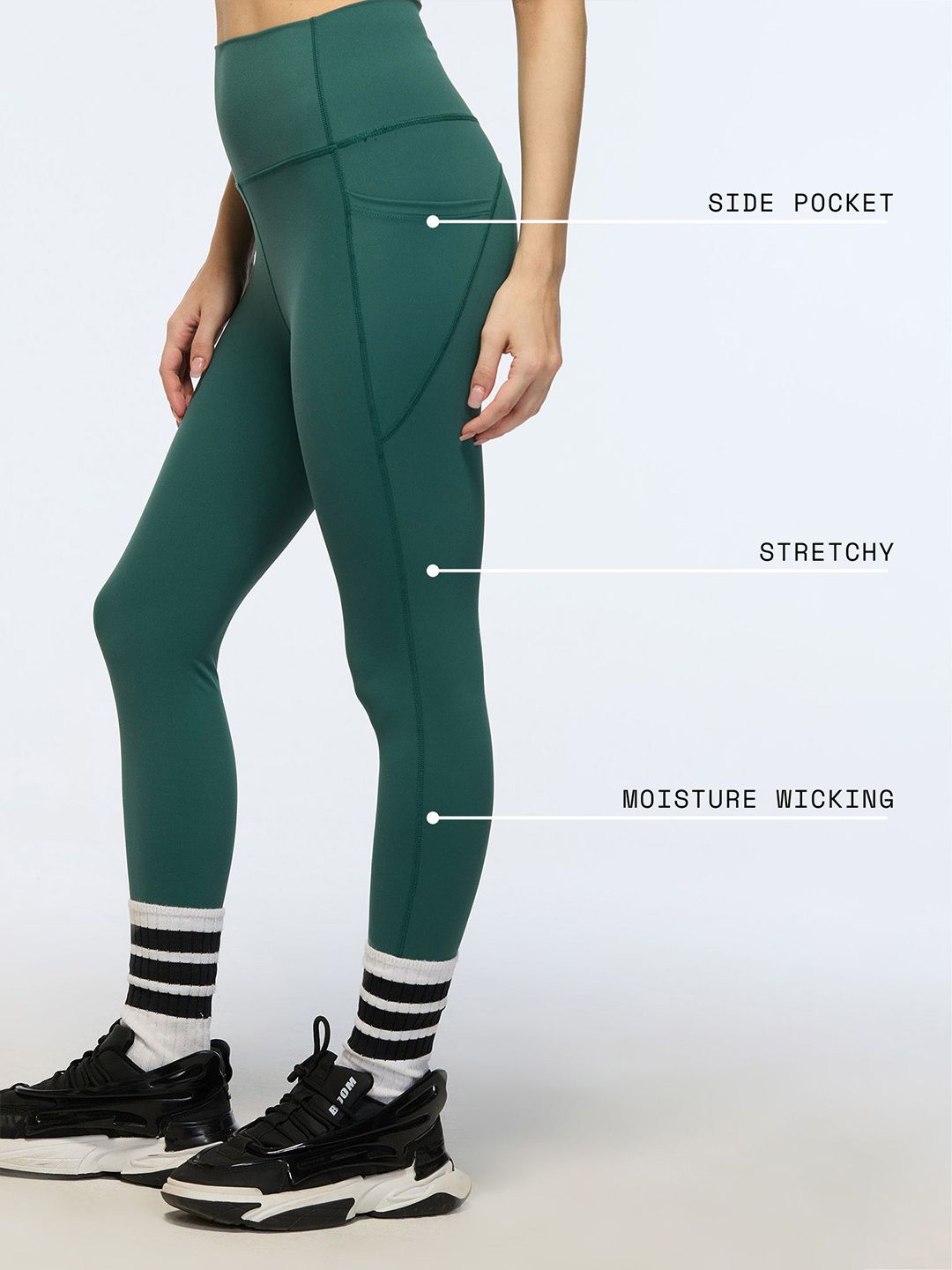 Green Aerial Legging