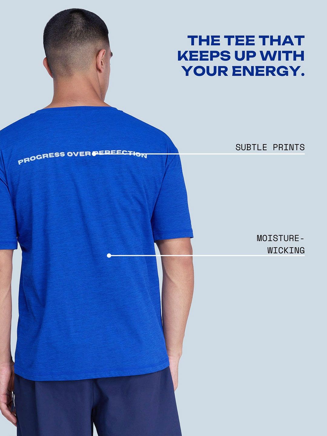 Men Cobalt Pulse Tee Graphic T-shirt