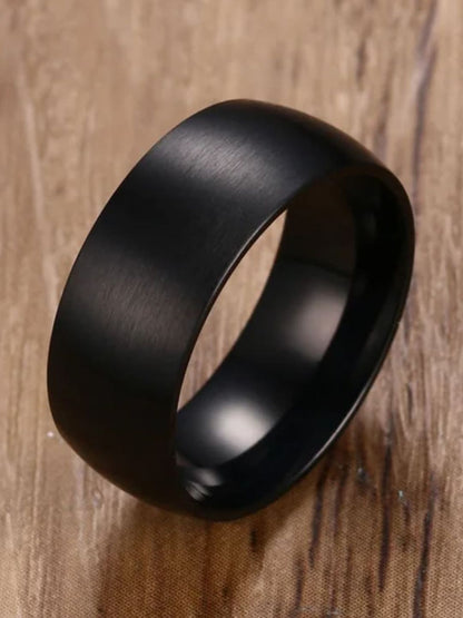 SALTY Stainless Steel Domus Band Finger Rings