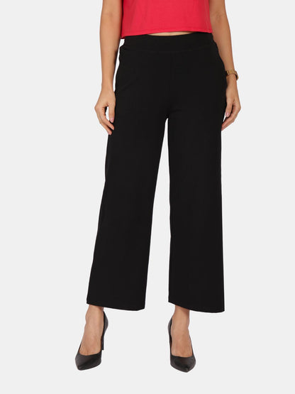 Women AM PM Cotton Wide Leg Pants -Regular