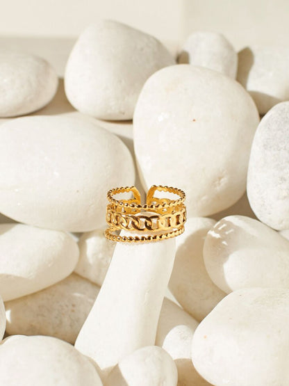 SALTY Women Aurum Titan Finger Ring
