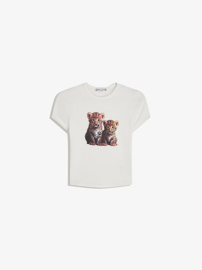Short sleeve T-shirt with print