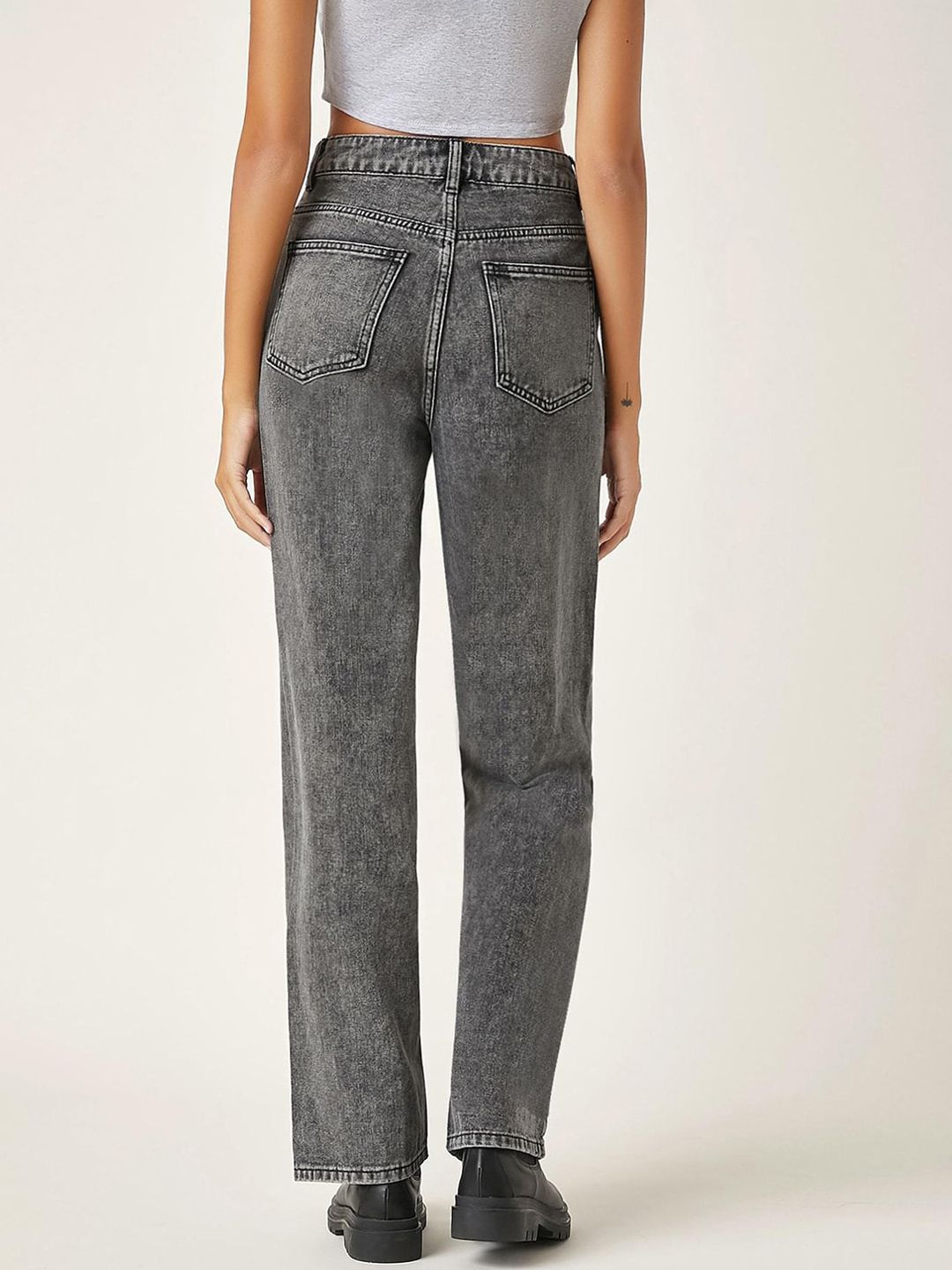 Women Pack of 2 Straight Fit High-Rise Stretchable Jeans