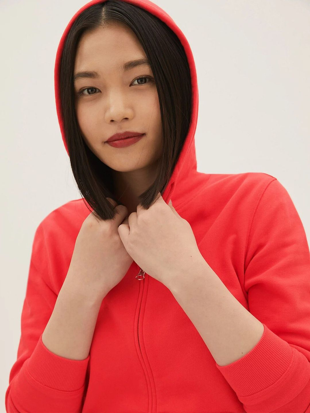 Hooded Cotton Sweatshirt