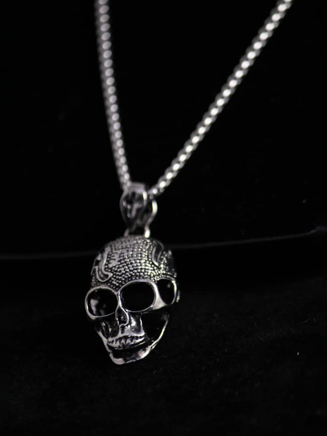 SALTY Stainless Steel Dead To Me Locket Pendant Chain