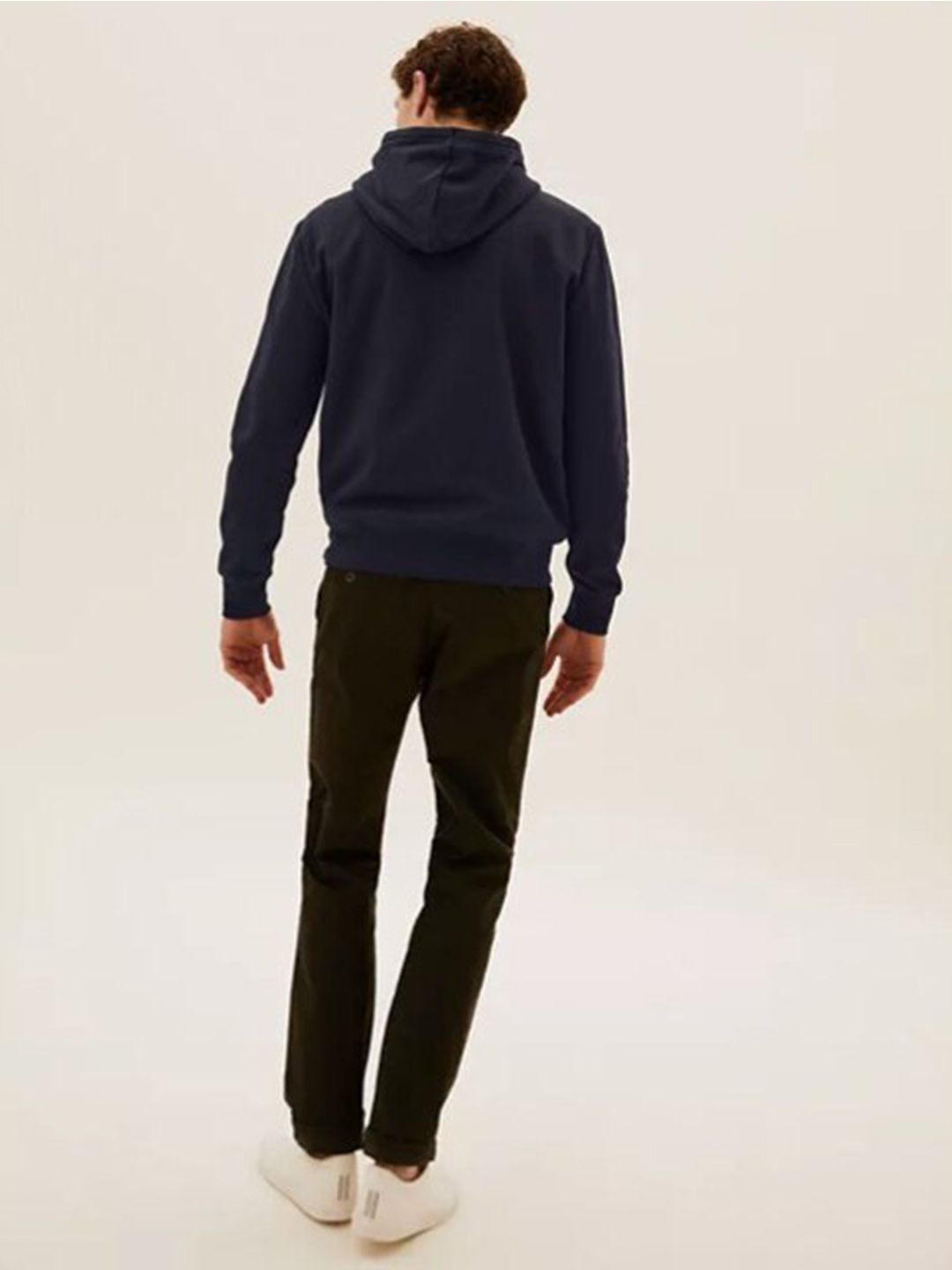 Pure Cotton Zip Through Hoodie