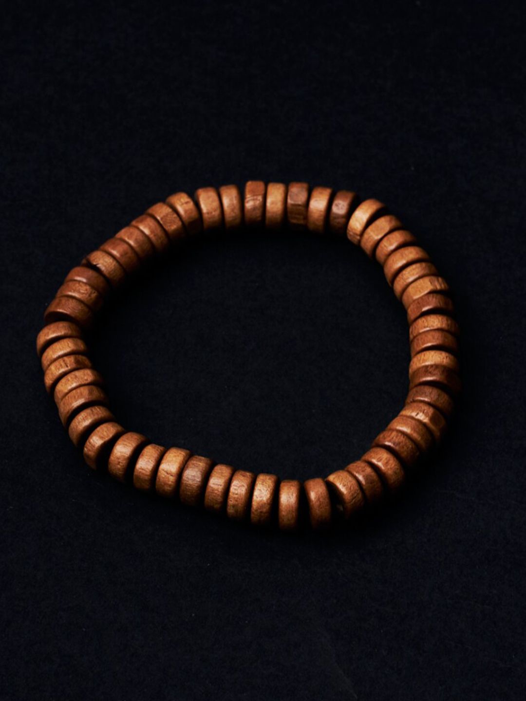 SALTY Men Wooden Elasticated Bracelet