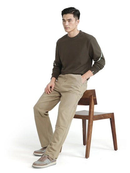 Men KLOP PRIMARY BEIGE Jeans