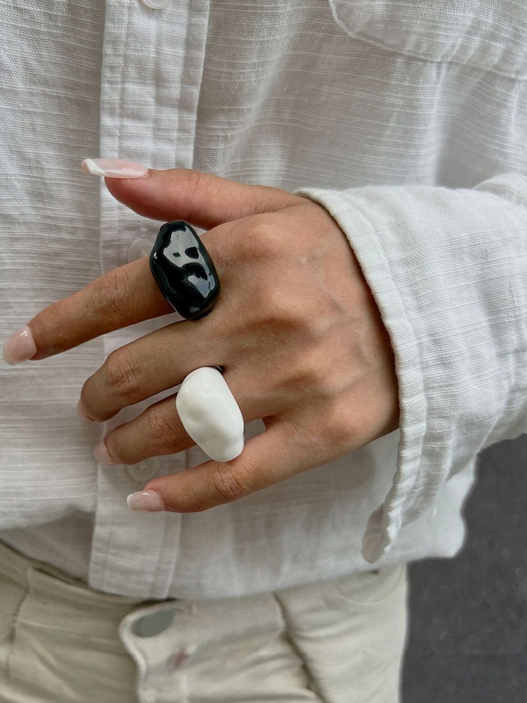 Women Resin Finger Ring