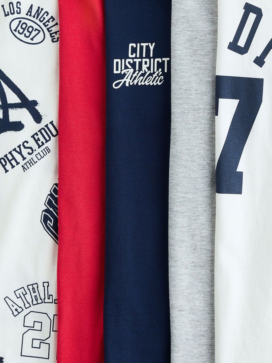 5-pack Cotton T-shirts
